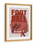 Make the Catch: arte gráfico clásico del emparrillado - Fluidys Studio IV | Cuadro decorativo de Canvas Lab