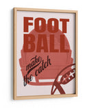 Make the Catch: arte gráfico clásico del emparrillado - Fluidys Studio IV | Cuadro decorativo de Canvas Lab