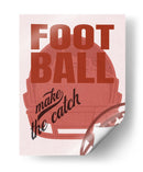 Make the Catch: arte gráfico clásico del emparrillado - Fluidys Studio IV | Cuadro decorativo de Canvas Lab