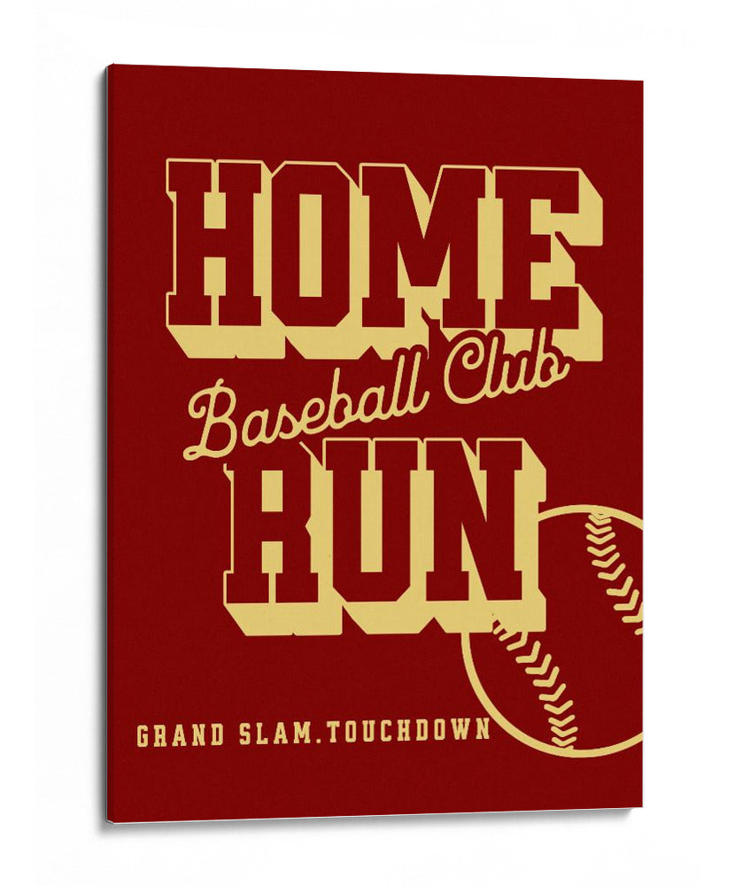 Home Baseball Club Run - Fluidys Studio IV | Cuadro decorativo de Canvas Lab