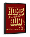 Home Baseball Club Run - Fluidys Studio IV | Cuadro decorativo de Canvas Lab