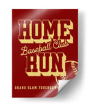 Home Baseball Club Run - Fluidys Studio IV | Cuadro decorativo de Canvas Lab