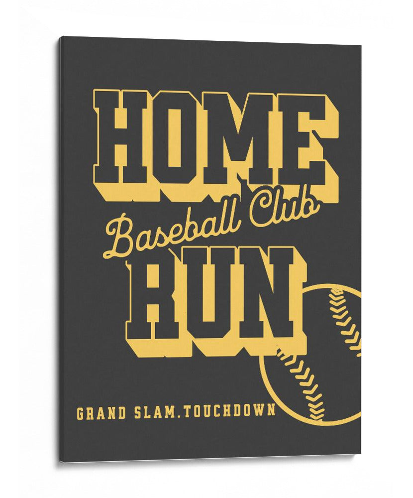 Home Run Baseball Club - Fluidys Studio IV | Cuadro decorativo de Canvas Lab
