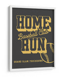 Home Run Baseball Club - Fluidys Studio IV | Cuadro decorativo de Canvas Lab