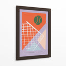 Geometría elevada asociación de tenis - Treechild | Cuadro decorativo de Canvas Lab