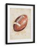 Ilustración vintage de un balón de fútbol americano - Fluidys Studio IV | Cuadro decorativo de Canvas Lab