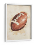 Ilustración vintage de un balón de fútbol americano - Fluidys Studio IV | Cuadro decorativo de Canvas Lab