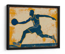 Hoops clásico: jugador en el tablón - Fluidys Studio IV | Cuadro decorativo de Canvas Lab