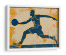 Hoops clásico: jugador en el tablón - Fluidys Studio IV | Cuadro decorativo de Canvas Lab