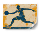 Hoops clásico: jugador en el tablón - Fluidys Studio IV | Cuadro decorativo de Canvas Lab
