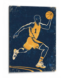 Jugador de baloncesto clásico #1 en acción - Fluidys Studio IV