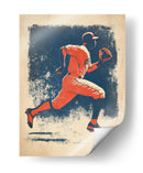 Jugador de béisbol clásico - Fluidys Studio IV | Cuadro decorativo de Canvas Lab