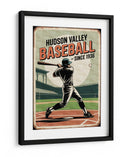 Jugador de béisbol del valle de Hudson - Andreas Magnusson | Cuadro decorativo de Canvas Lab