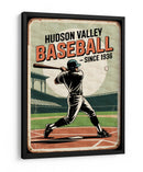 Jugador de béisbol del valle de Hudson - Andreas Magnusson | Cuadro decorativo de Canvas Lab