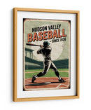 Jugador de béisbol del valle de Hudson - Andreas Magnusson | Cuadro decorativo de Canvas Lab