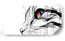 Ojos gatunos - DIEGO D L | Cuadro decorativo de Canvas Lab