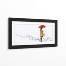 Mujer bajo la lluvia - DIEGO D L | Cuadro decorativo de Canvas Lab