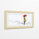 Mujer bajo la lluvia - DIEGO D L | Cuadro decorativo de Canvas Lab