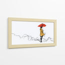 Mujer bajo la lluvia - DIEGO D L | Cuadro decorativo de Canvas Lab