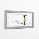 Mujer bajo la lluvia - DIEGO D L | Cuadro decorativo de Canvas Lab