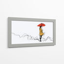 Mujer bajo la lluvia - DIEGO D L | Cuadro decorativo de Canvas Lab