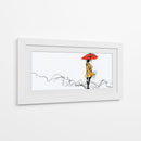 Mujer bajo la lluvia - DIEGO D L | Cuadro decorativo de Canvas Lab