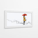 Mujer bajo la lluvia - DIEGO D L | Cuadro decorativo de Canvas Lab