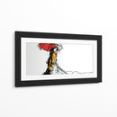 Mujer con paraguas  - DIEGO D L | Cuadro decorativo de Canvas Lab