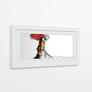 Mujer con paraguas  - DIEGO D L | Cuadro decorativo de Canvas Lab