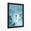 Lluvia en el parque - DIEGO D L | Cuadro decorativo de Canvas Lab