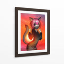 Atardecer Felino - Puffy Design | Cuadro decorativo de Canvas Lab