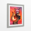 Atardecer Felino - Puffy Design | Cuadro decorativo de Canvas Lab
