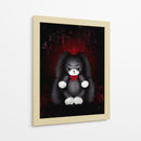 Conejo Oscuro - Puffy Design | Cuadro decorativo de Canvas Lab