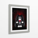 Conejo Oscuro - Puffy Design | Cuadro decorativo de Canvas Lab