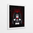Conejo Oscuro - Puffy Design | Cuadro decorativo de Canvas Lab
