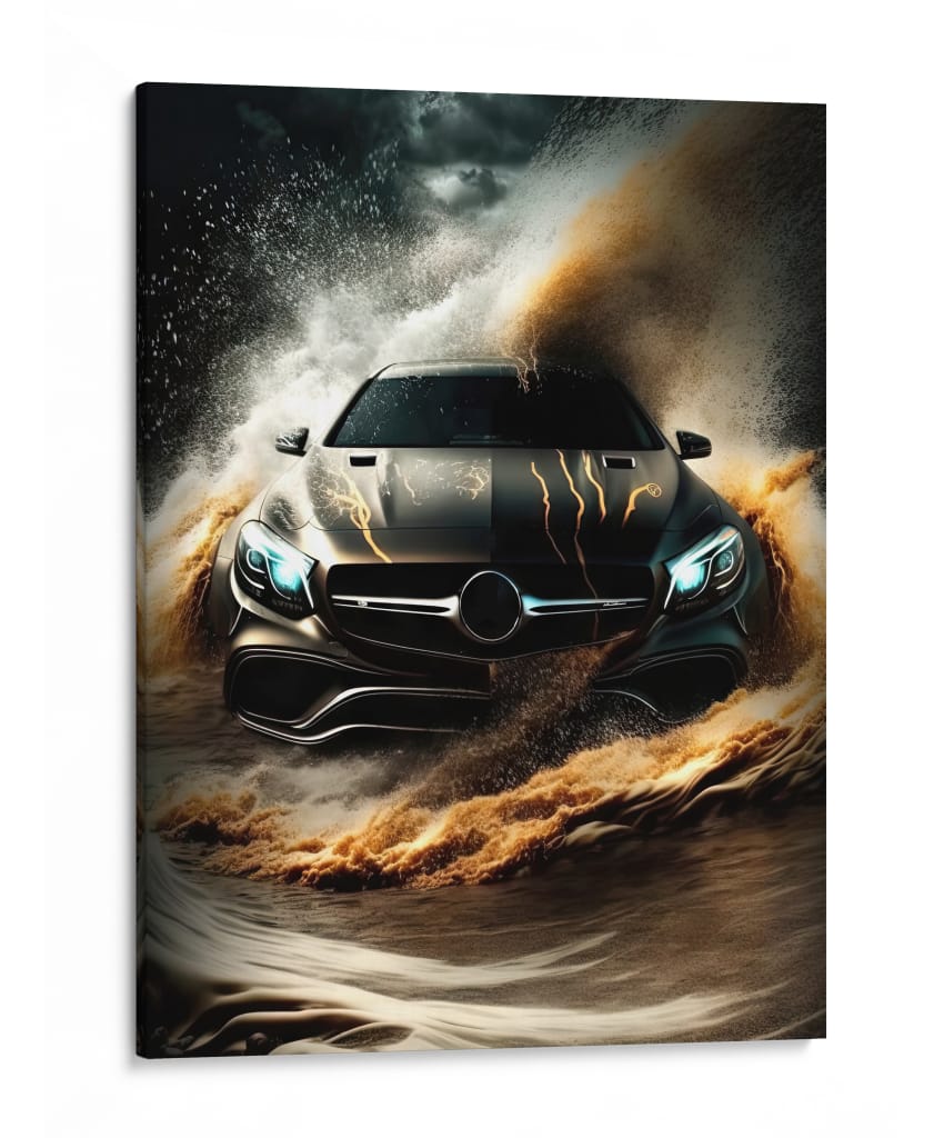 Cazador de Tormentas III - Puffy Design | Cuadro decorativo de Canvas Lab