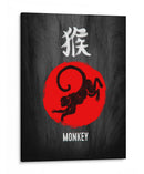 Mono de Tinta - Puffy Design | Cuadro decorativo de Canvas Lab