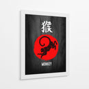 Mono de Tinta - Puffy Design | Cuadro decorativo de Canvas Lab