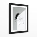 Perfil femenino - DIEGO D L | Cuadro decorativo de Canvas Lab