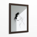 Perfil femenino - DIEGO D L | Cuadro decorativo de Canvas Lab