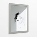Perfil femenino - DIEGO D L | Cuadro decorativo de Canvas Lab
