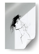 Perfil femenino - DIEGO D L | Cuadro decorativo de Canvas Lab