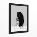 Mujer de espaldas - DIEGO D L | Cuadro decorativo de Canvas Lab