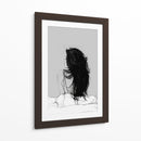 Mujer de espaldas - DIEGO D L | Cuadro decorativo de Canvas Lab