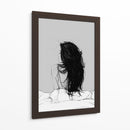 Mujer de espaldas - DIEGO D L | Cuadro decorativo de Canvas Lab