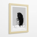 Mujer de espaldas - DIEGO D L | Cuadro decorativo de Canvas Lab