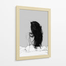 Mujer de espaldas - DIEGO D L | Cuadro decorativo de Canvas Lab