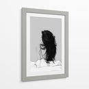 Mujer de espaldas - DIEGO D L | Cuadro decorativo de Canvas Lab