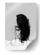Mujer de espaldas - DIEGO D L | Cuadro decorativo de Canvas Lab