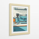 Estación para amantes del café - DIEGO D L | Cuadro decorativo de Canvas Lab